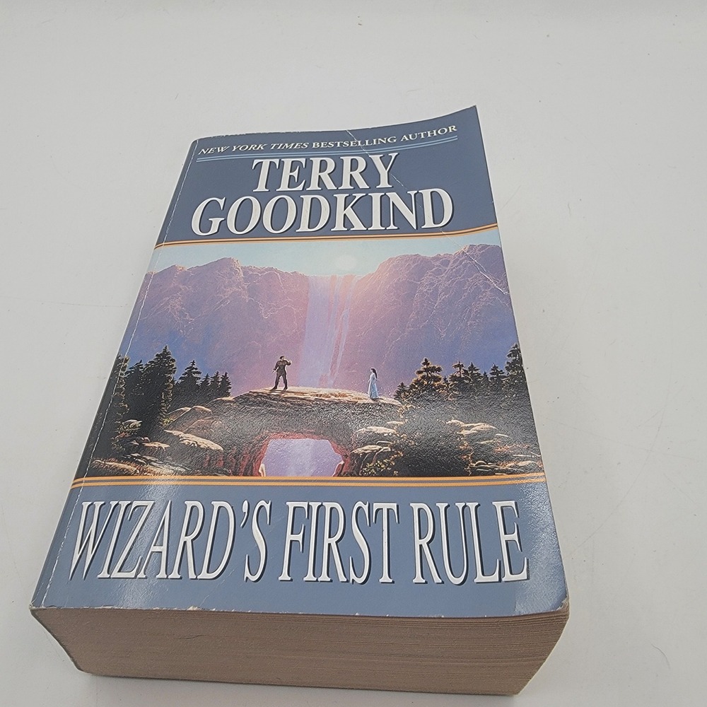 Terry Goodkind Wizard's First Rule‎ Paperback Mass Market 1995 Sword of Truth